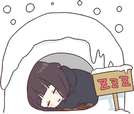 Стикер Menhera-chan. 3 ENG :: @line_stickers - 7