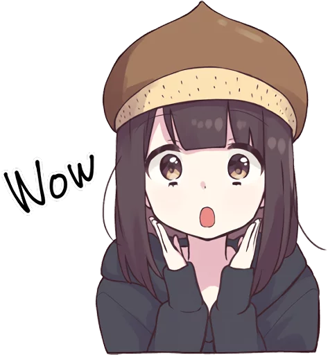Стикер Menhera-chan. 3 ENG :: @line_stickers - 4