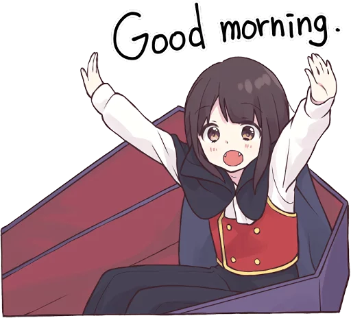 Стикер Menhera-chan. 3 ENG :: @line_stickers - 1