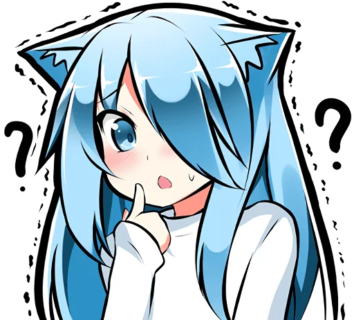 Sticker Muki very shy cat :: @line_stickers - 2