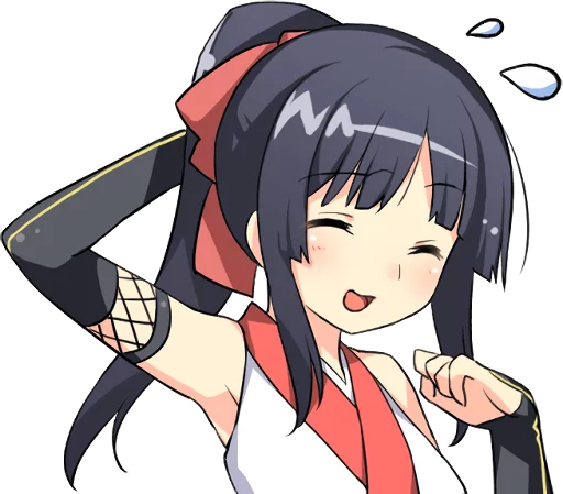 Sticker Ninja Girlfriend :: @line_stickers - 7