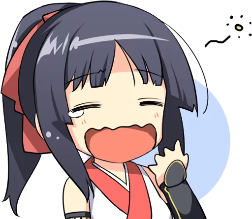 Sticker Ninja Girlfriend :: @line_stickers - 6