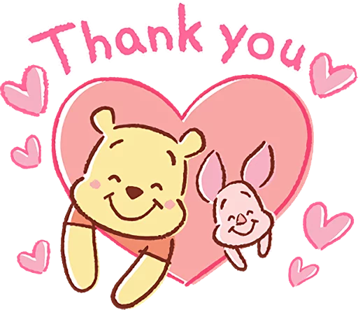 Sticker Pooh and Piglet (Lovely) :: @line_stickers - 3