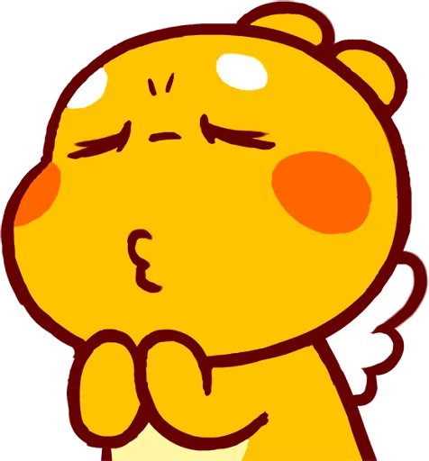 Sticker LINE_QooBee_Agapi - 1