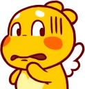 Sticker QooBee Agapi :: @line_stickers - 9