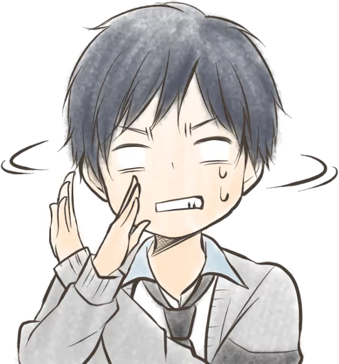 anime cartoon sketch