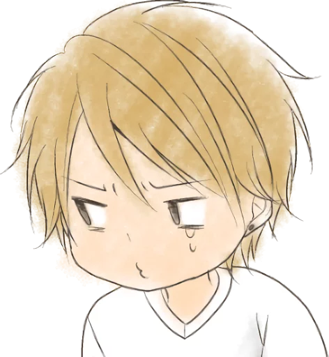 cartoon anime sketch