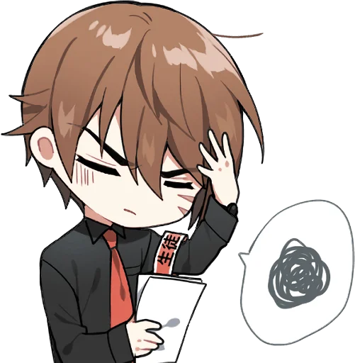 Стикер Roy & Sawaii -School Love- :: @line_stickers - 2