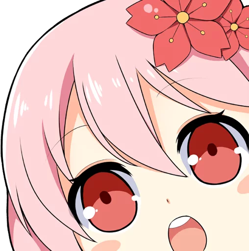 anime flower illustration