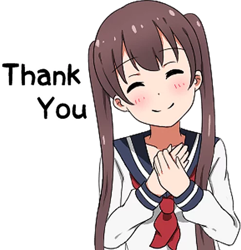 Sticker Sarcastic girl with pigtails - 1