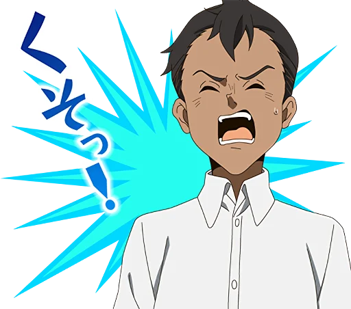 Стикер THE PROMISED NEVERLAND Voice Stickers :: @line_stickers - 6