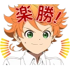 THE PROMISED NEVERLAND Voice Stickers :: @line_stickers - 