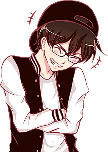 Sticker LINE_That_One_Guy_With_Glasses - 1