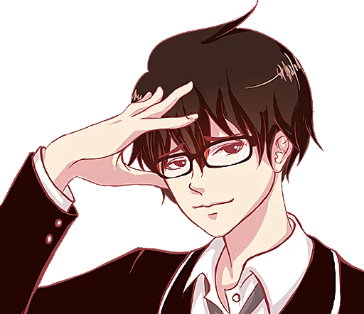 Sticker LINE_That_One_Guy_With_Glasses - 1