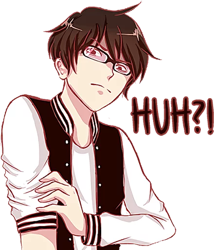 Sticker LINE_That_One_Guy_With_Glasses - 1