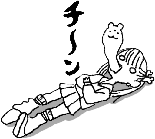 Стикер LINE_YANKEEDOLL_STICKER - 1