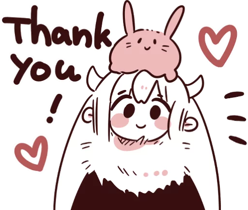 Стикер fuwafuwa na onnanoko :: @line_stickers - 7