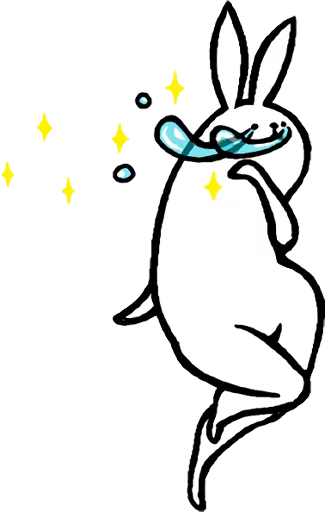 drawing clipart rabbit