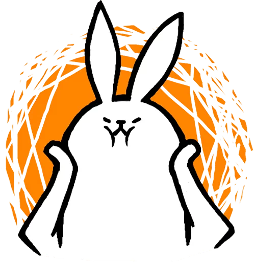 drawing clipart rabbits and hares