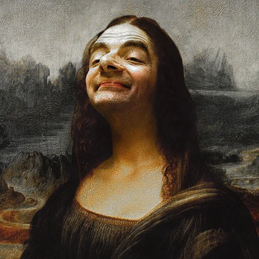 human face painting portrait