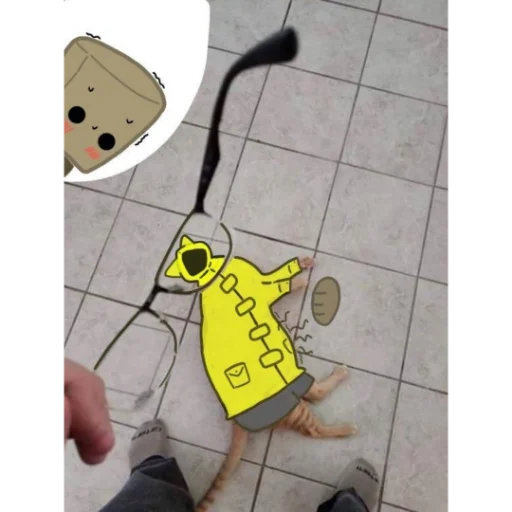 cartoon footwear text