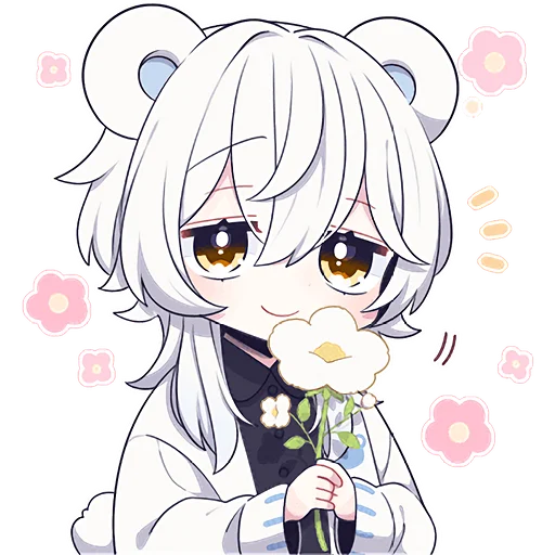 Белый медвежонок @Nyasticks - 