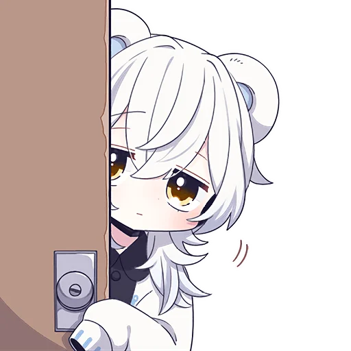 Sticker LOVELY_POLAR_BEAR_BOY_NYASTICKS - 1