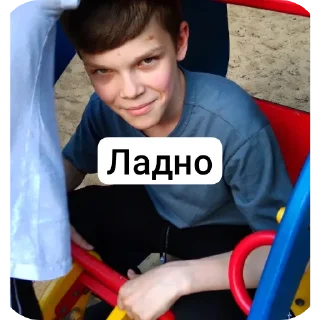 Sticker Ладно - 4