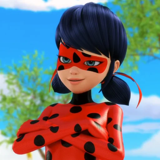 Sticker LadyBugAngCatNoir - 1