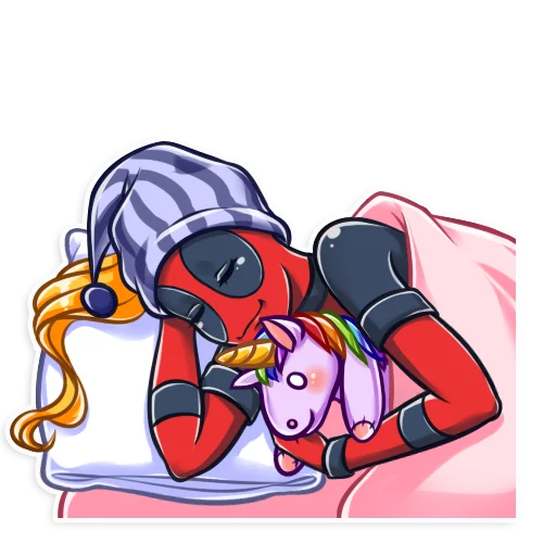 Sticker Lady Deadpool - 5