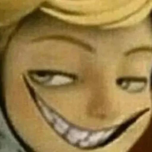 эскиз человеческое лицо мультфильм