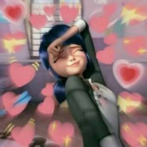 cartoon animation human face