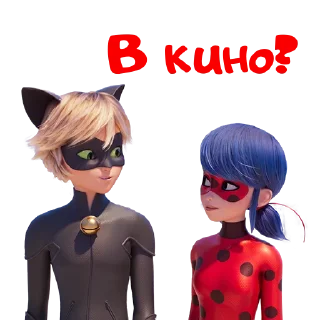 Стикер Леди Баг и Супер-кот: Пробуждение силы - 7