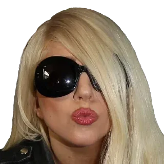 Sticker Lady Gaga - 10