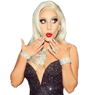 Sticker Lady Gaga - 9