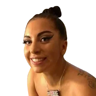 Sticker Lady Gaga - 4