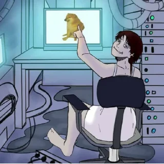 Sticker Лэйн bitch - 2