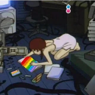 Sticker Лэйн bitch - 5