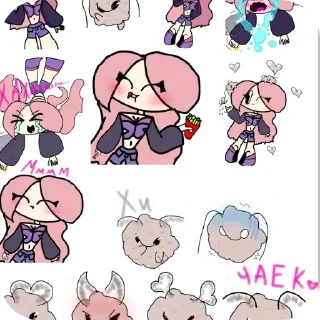 Sticker Лайла - 7