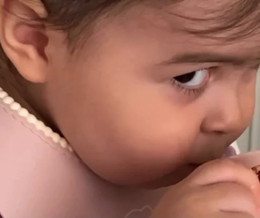 person human face baby