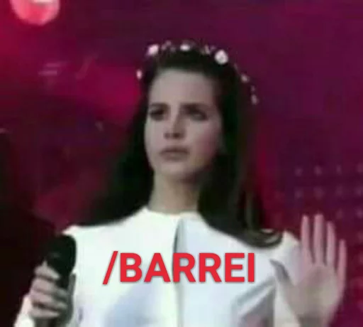 Стикер @LanaDelReyBR reactions - 1