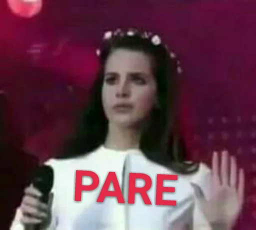 Стикер @LanaDelReyBR reactions - 0