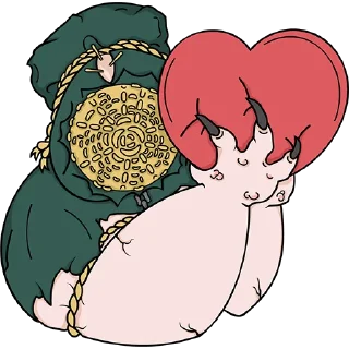 Sticker Демон Лапласа - 10