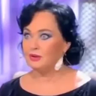 Стикер Лариса «Королева» Гузеева - 1