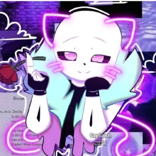 Стикер Last Sans💜 - 9