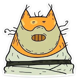 Стикер Креветкины друзья - 5