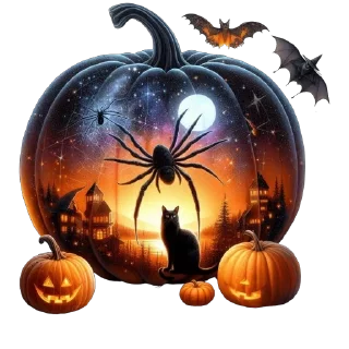 Стикер @lavka_emoji Halloween - 8