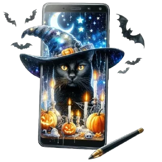 Стикер @lavka_emoji Halloween - 9