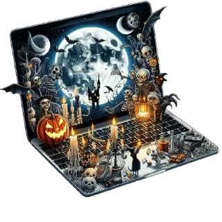 Стикер @lavka_emoji Halloween - 5