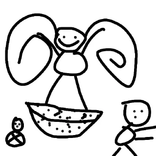 Стикер Мои каляки - 4